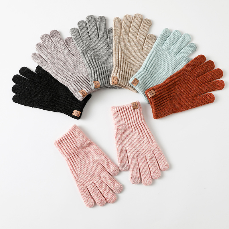 Wool Glove Lined - Gants d’hiver pour femmes, doublés de