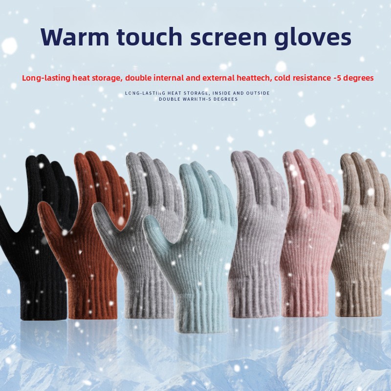 Gants d’hiver pour femmes, dou - Wool Glove Lined avis et prix