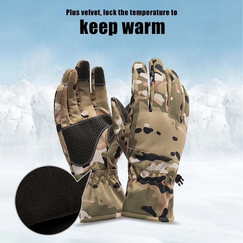 Gants de chasse tactiques d'ex - Ski Glove Waterproof avis et prix
