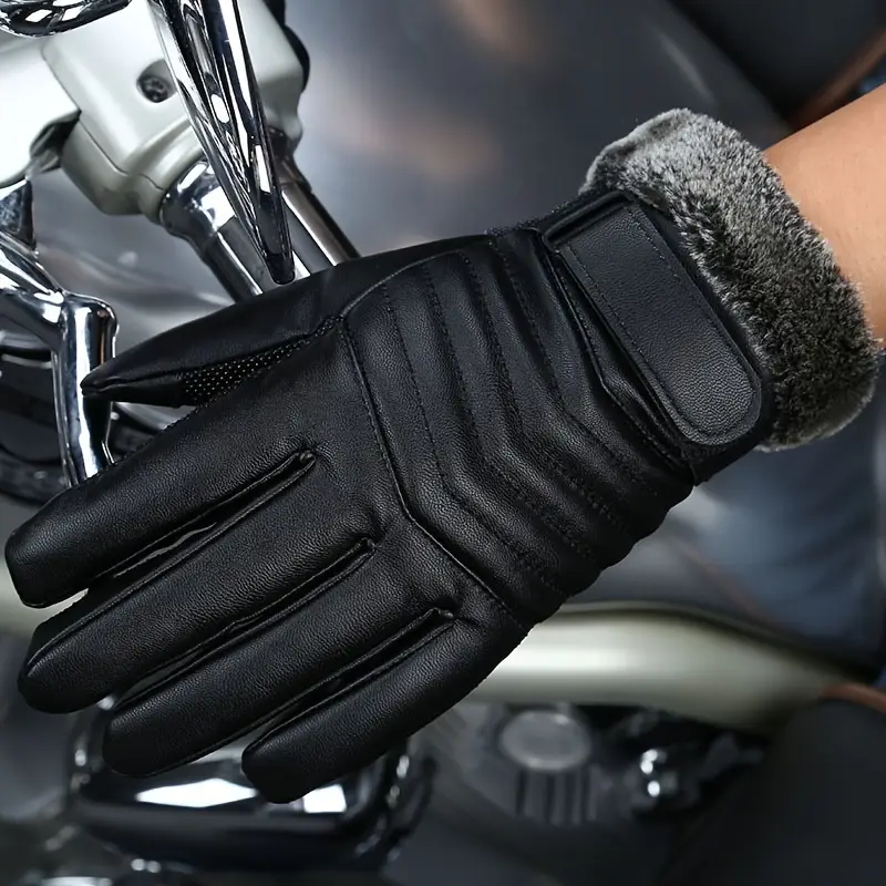 Gants en cuir, gants d'hiver c - Leather Driving Glove avis et prix