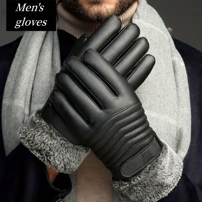 Gants en cuir, gants d'hiver c - Leather Driving Glove avis et prix