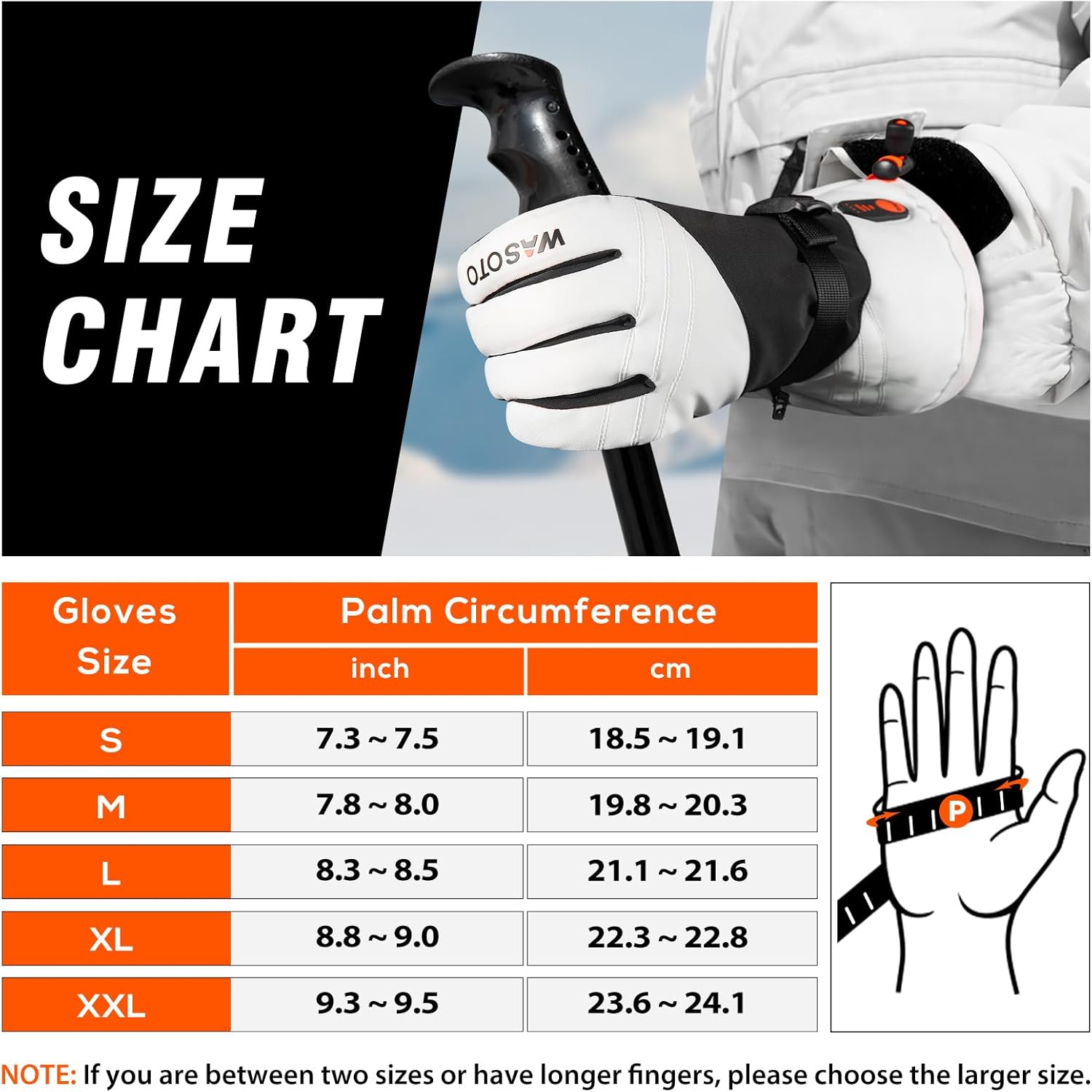 Gants de ski professionnels re - Ski Glove Waterproof avis et prix