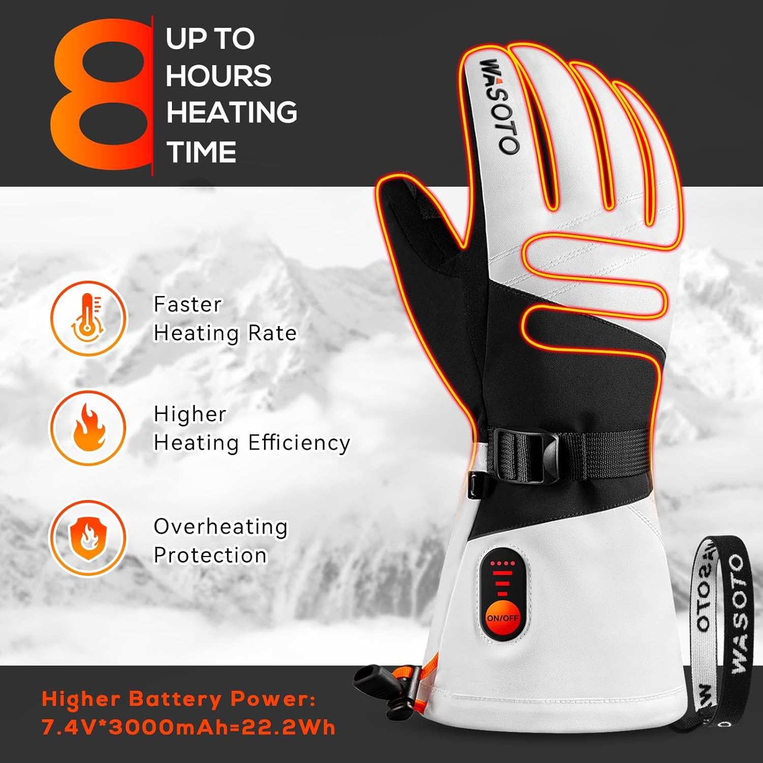 Gants de ski professionnels re - Ski Glove Waterproof avis et prix
