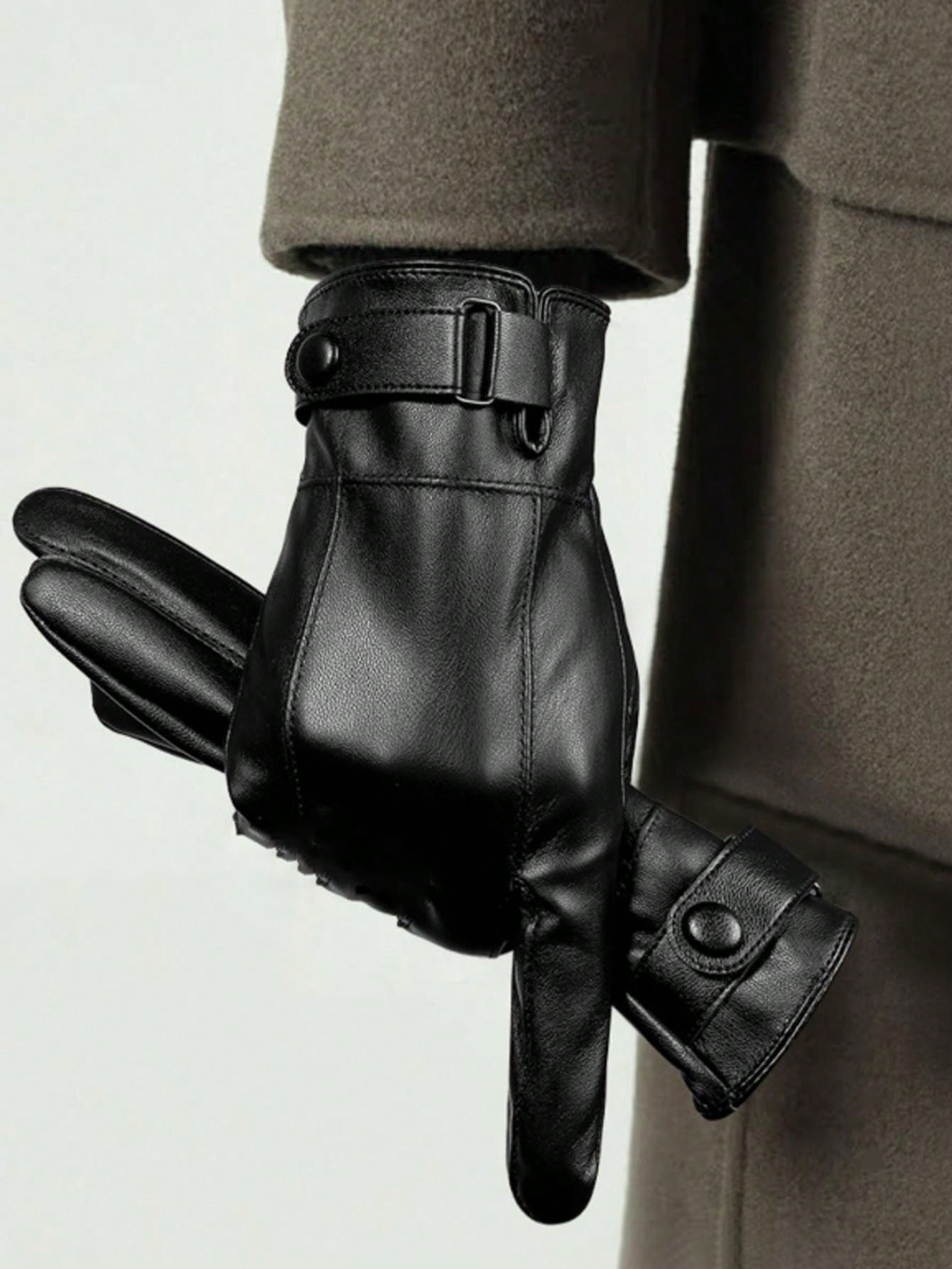 Gants d’hiver chauds pour homm - Leather Driving Glove avis et prix