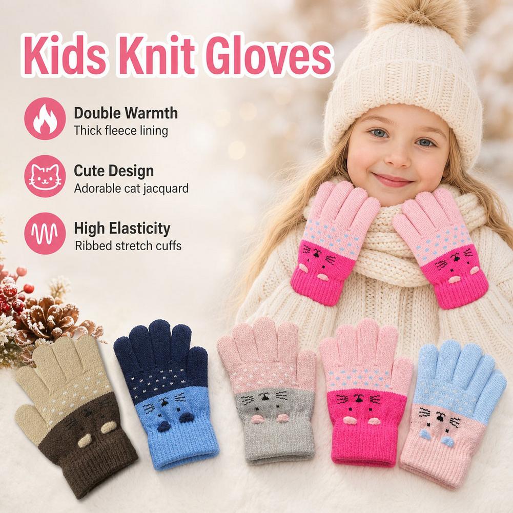 Gants en tricot pour enfants,  - Wool Glove Lined avis et prix