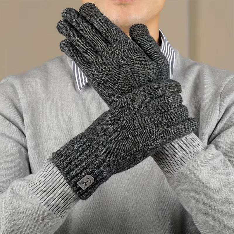 Gants thermiques en laine tric - Wool Glove Lined avis et prix